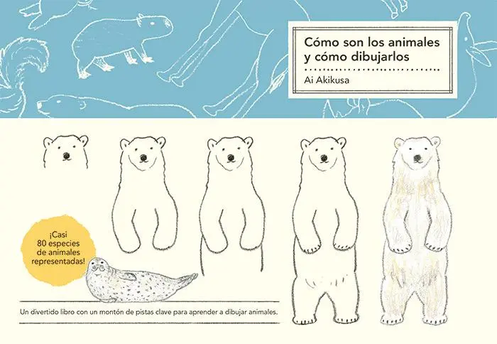 Cover: 9788425233173 | Cómo son los animales y cómo dibujarlos | Ai Akikusa | Taschenbuch