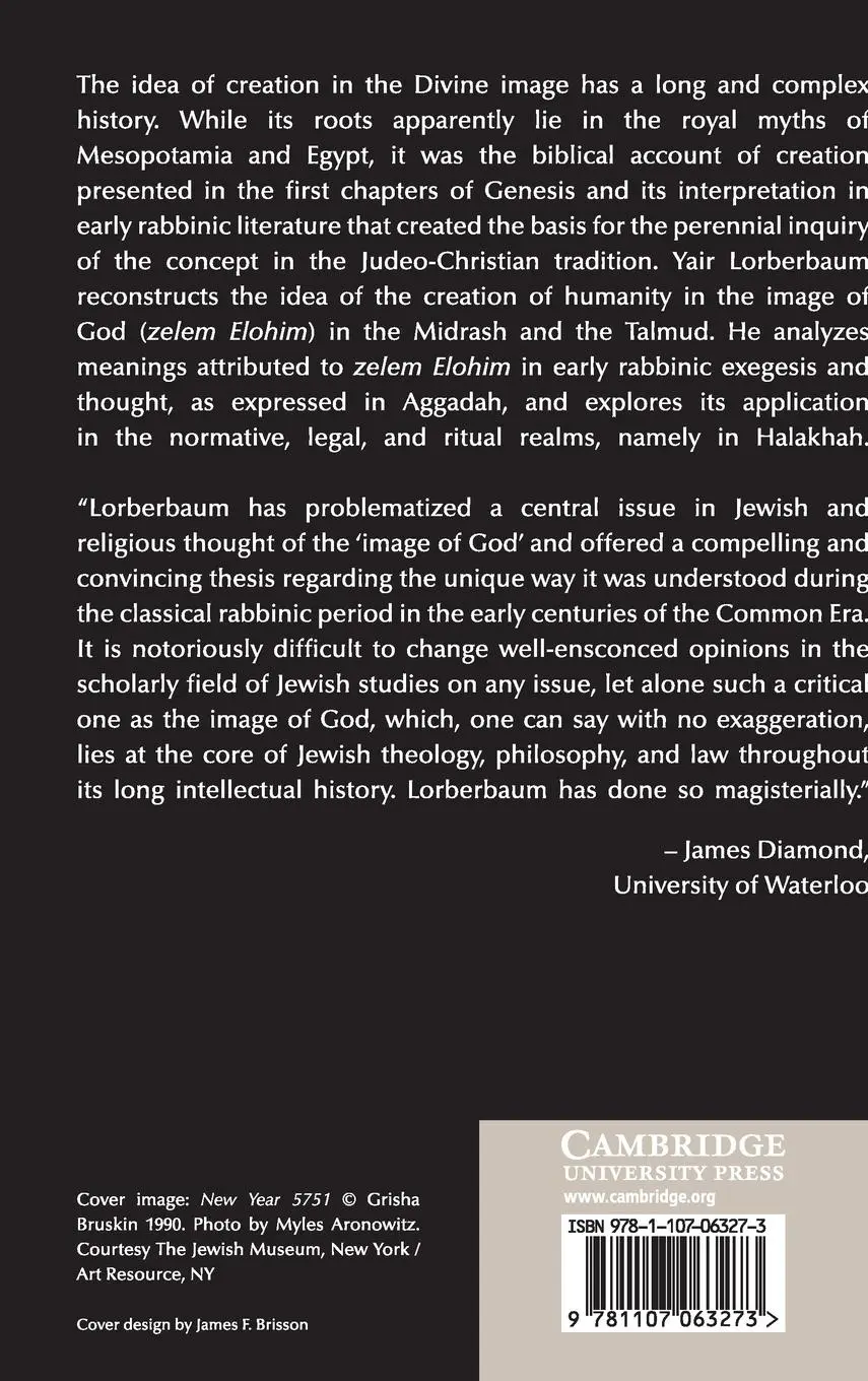 Rückseite: 9781107063273 | In God's Image | Yair Lorberbaum | Buch | Englisch | 2017