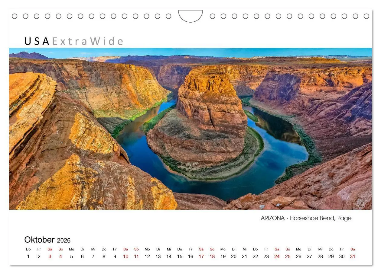 Bild: 9783457643273 | Impressionen aus ARIZONA - Panoramabilder (Wandkalender 2026 DIN A4...