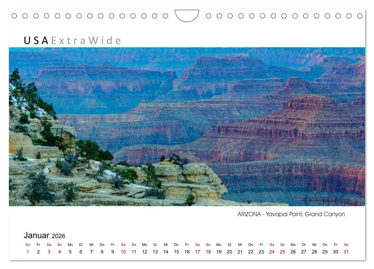 Bild: 9783457643273 | Impressionen aus ARIZONA - Panoramabilder (Wandkalender 2026 DIN A4...