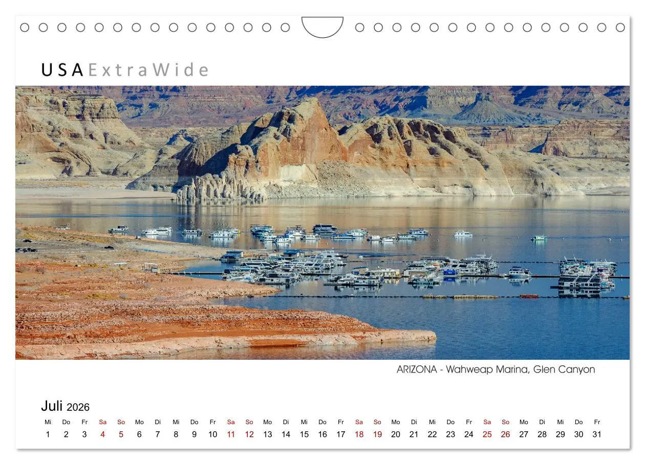 Bild: 9783457643273 | Impressionen aus ARIZONA - Panoramabilder (Wandkalender 2026 DIN A4...