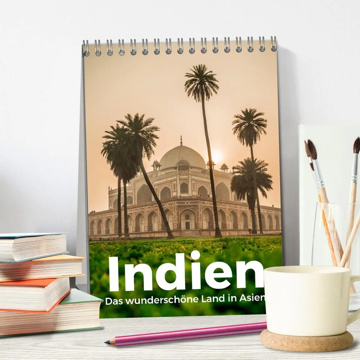 Bild: 9783516353273 | Indien - Das wunderschöne Land in Asien. (Tischkalender 2026 DIN A5...