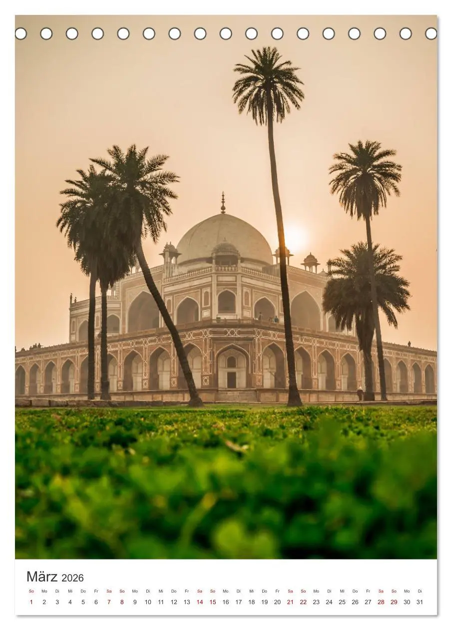 Bild: 9783516353273 | Indien - Das wunderschöne Land in Asien. (Tischkalender 2026 DIN A5...