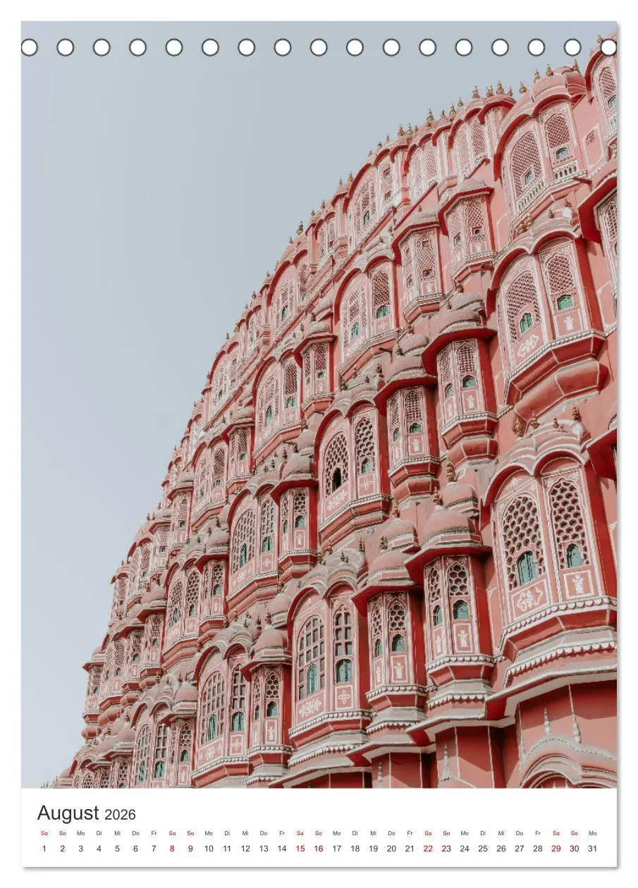 Bild: 9783516353273 | Indien - Das wunderschöne Land in Asien. (Tischkalender 2026 DIN A5...