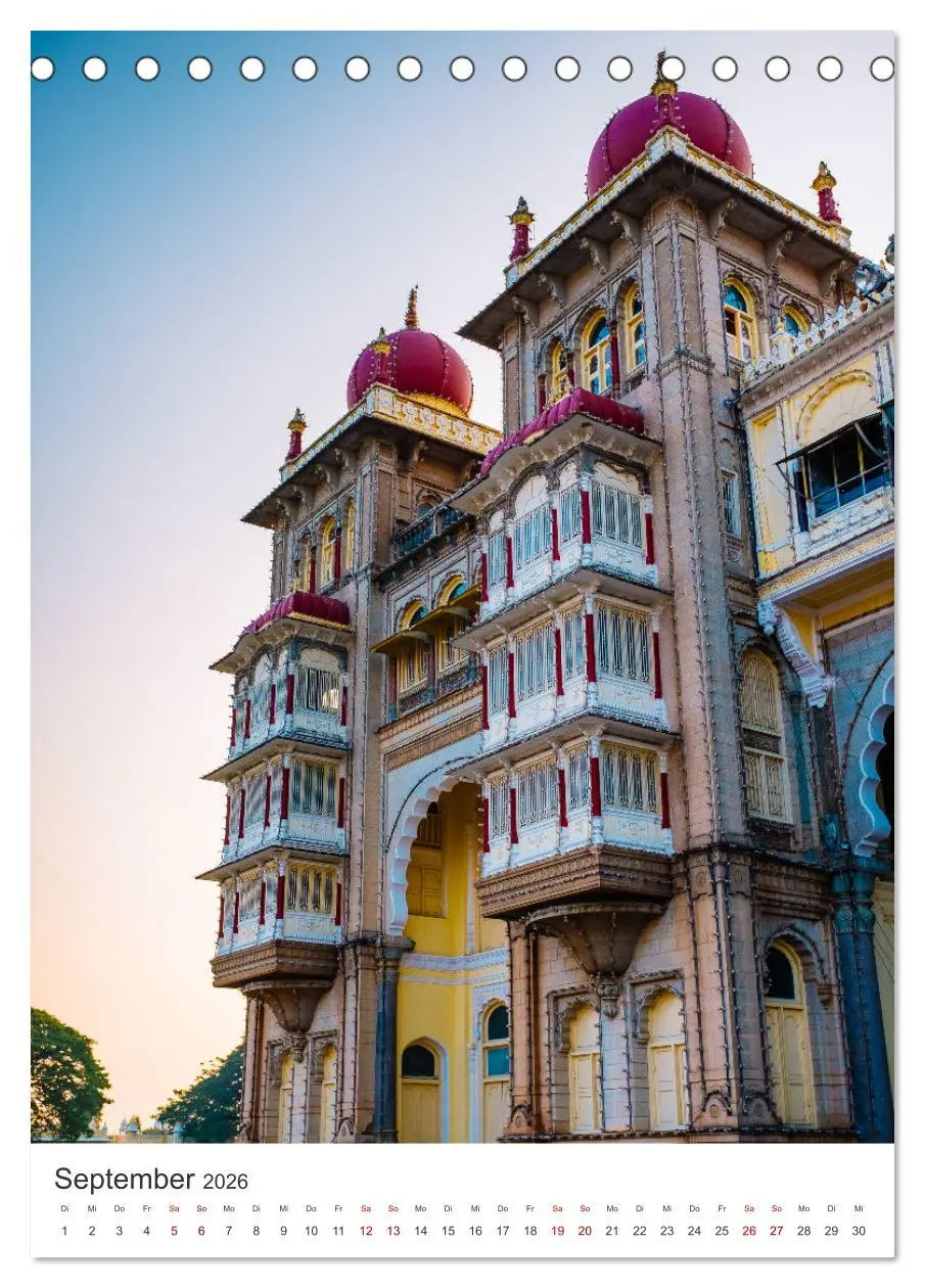 Bild: 9783516353273 | Indien - Das wunderschöne Land in Asien. (Tischkalender 2026 DIN A5...