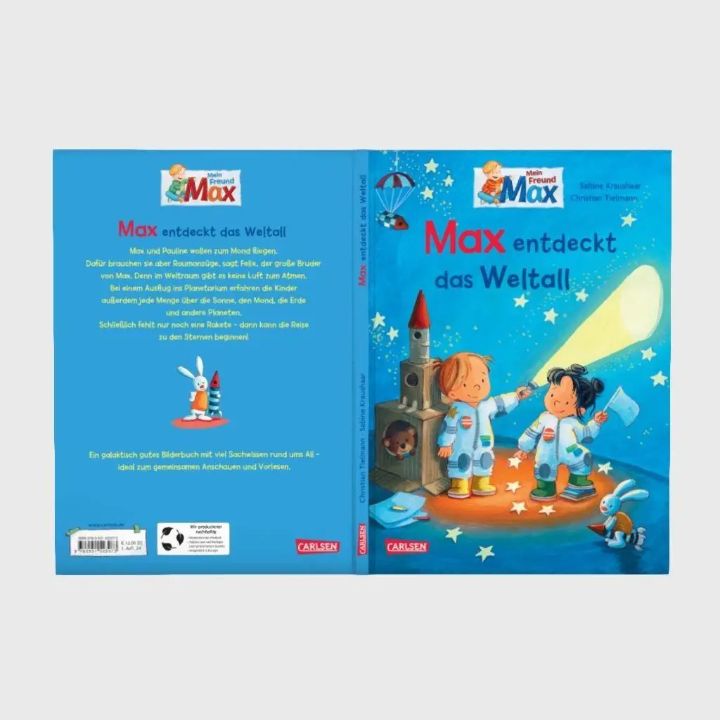 Bild: 9783551523273 | Max-Bilderbücher: Max entdeckt das Weltall | Mein Freund MAX | Buch