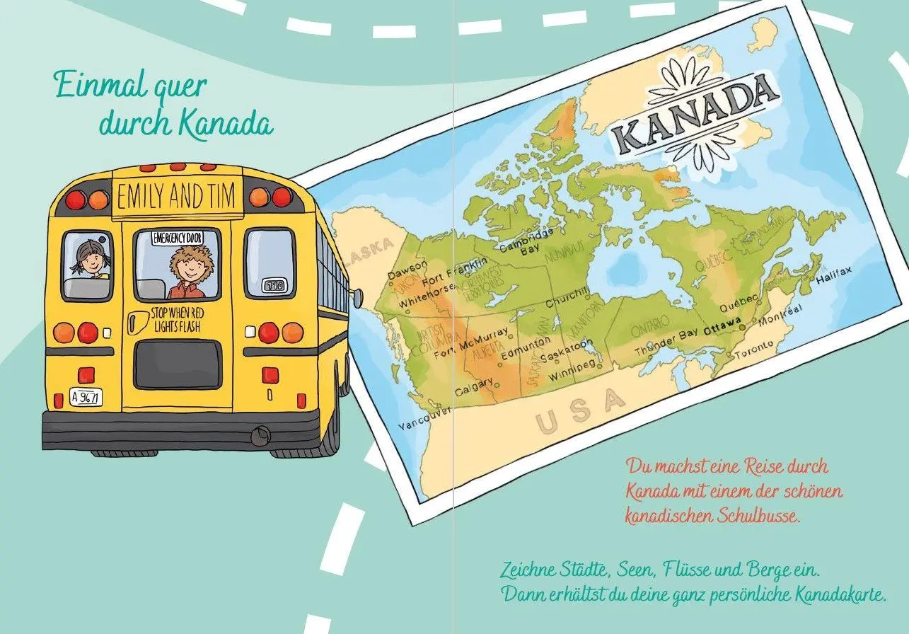 Bild: 9783946323273 | Kanada for kids | Der Kinderreiseführer | Carolin Jenkner-Kruel | Buch