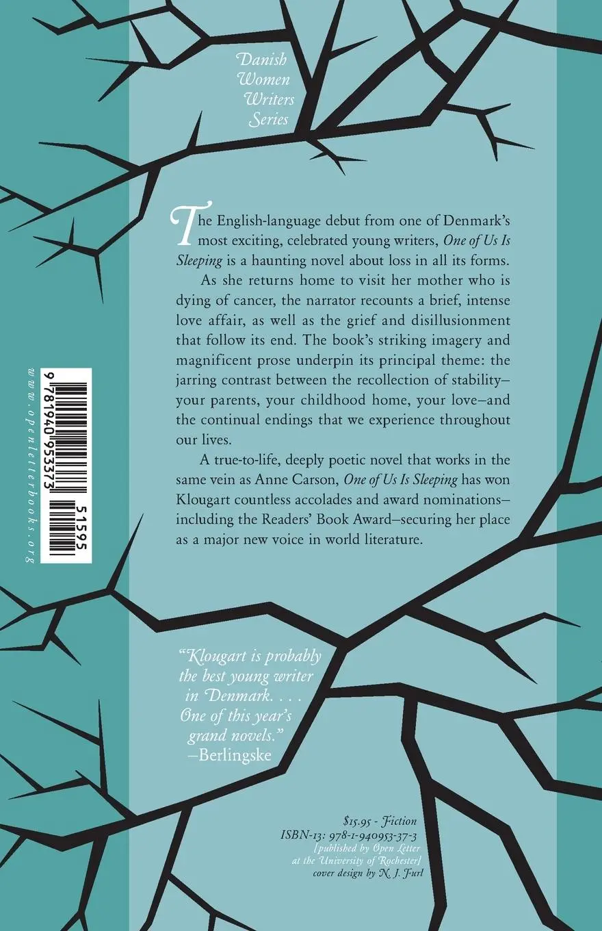 Rückseite: 9781940953373 | One of Us Is Sleeping | Josefine Klougart | Taschenbuch | Englisch