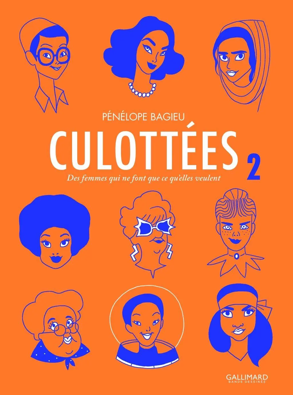 Cover: 9782072833373 | Culottées Livre II - partie 1 | Pénélope Bagieu | Taschenbuch | 104 S.