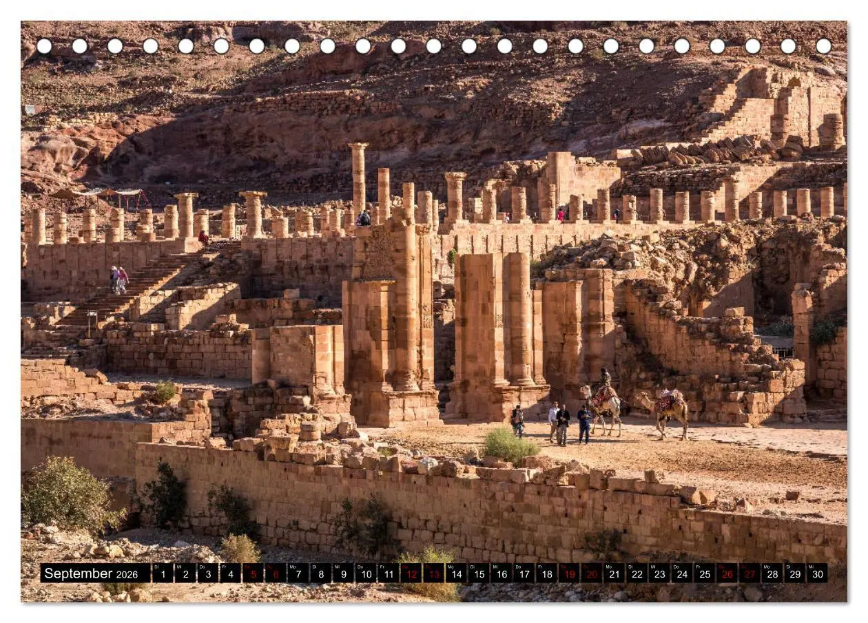Bild: 9783457703373 | Petra - Jordanien (Tischkalender 2026 DIN A5 quer), CALVENDO...