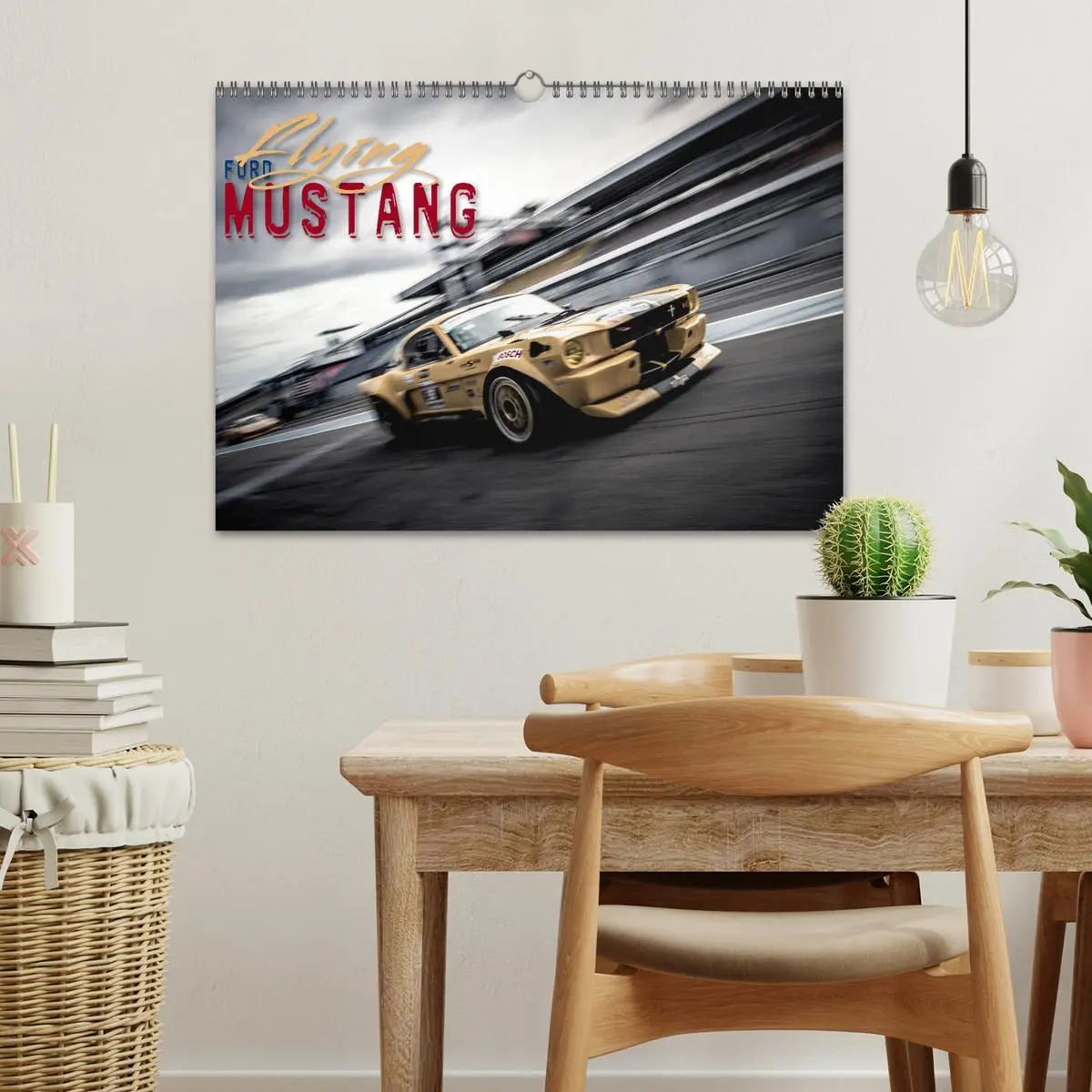 Bild: 9783457873373 | Flying Ford Mustang (Wandkalender 2026 DIN A3 quer), CALVENDO...