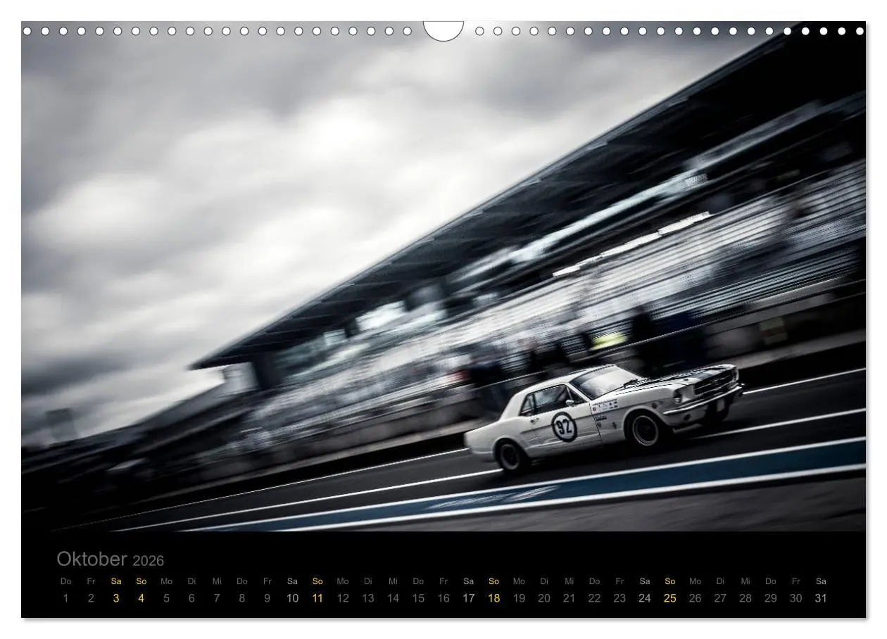 Bild: 9783457873373 | Flying Ford Mustang (Wandkalender 2026 DIN A3 quer), CALVENDO...