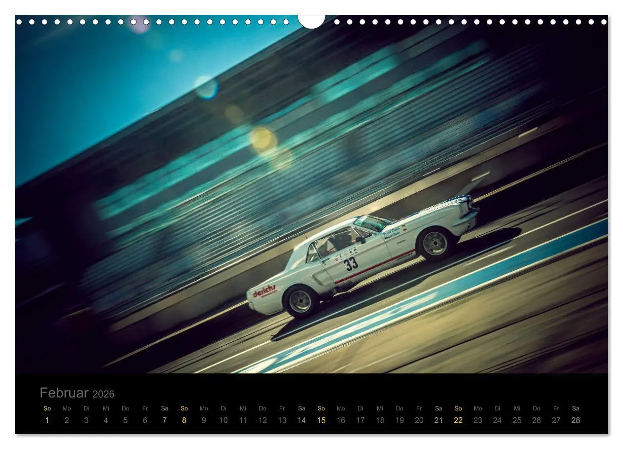 Bild: 9783457873373 | Flying Ford Mustang (Wandkalender 2026 DIN A3 quer), CALVENDO...