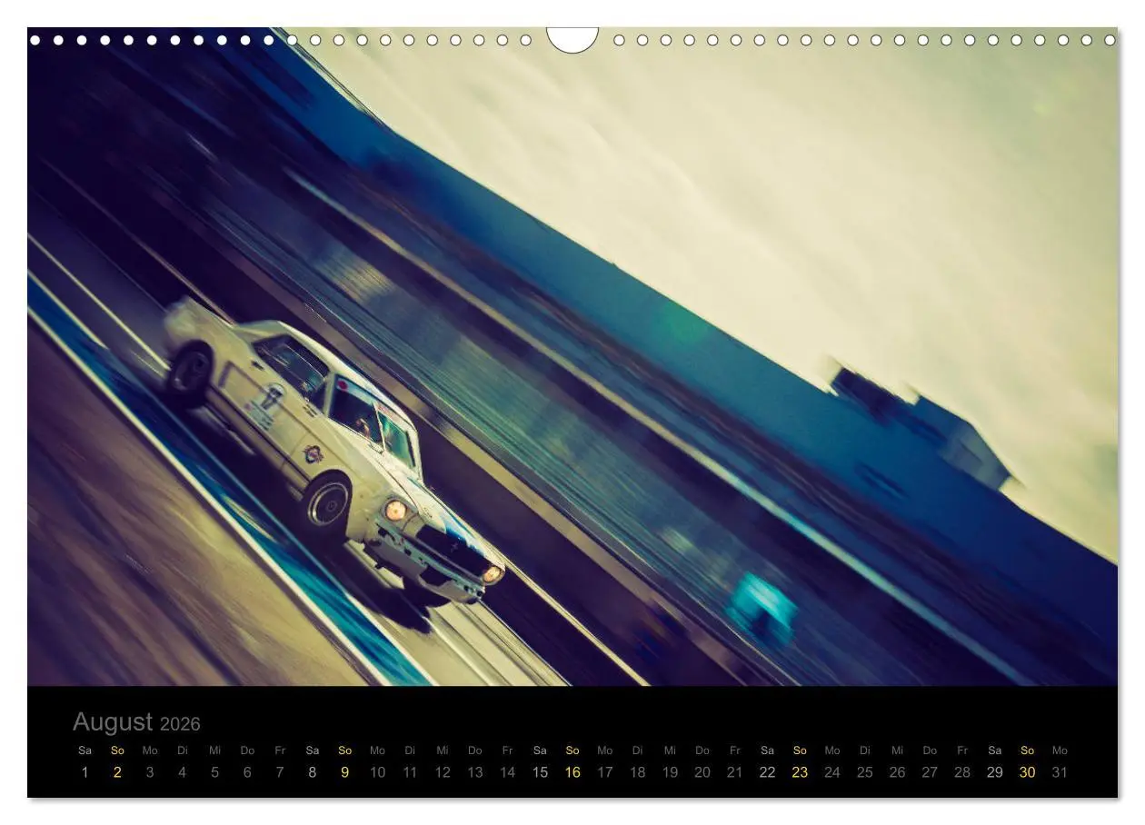 Bild: 9783457873373 | Flying Ford Mustang (Wandkalender 2026 DIN A3 quer), CALVENDO...