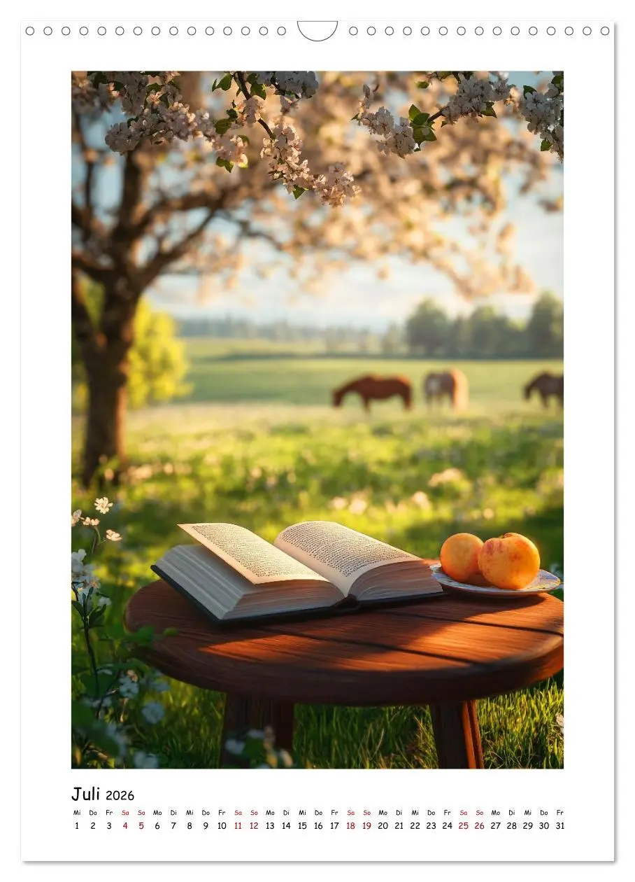 Bild: 9783457943373 | Ein Zuhause aus Worten (Wandkalender 2026 DIN A3 hoch), CALVENDO...