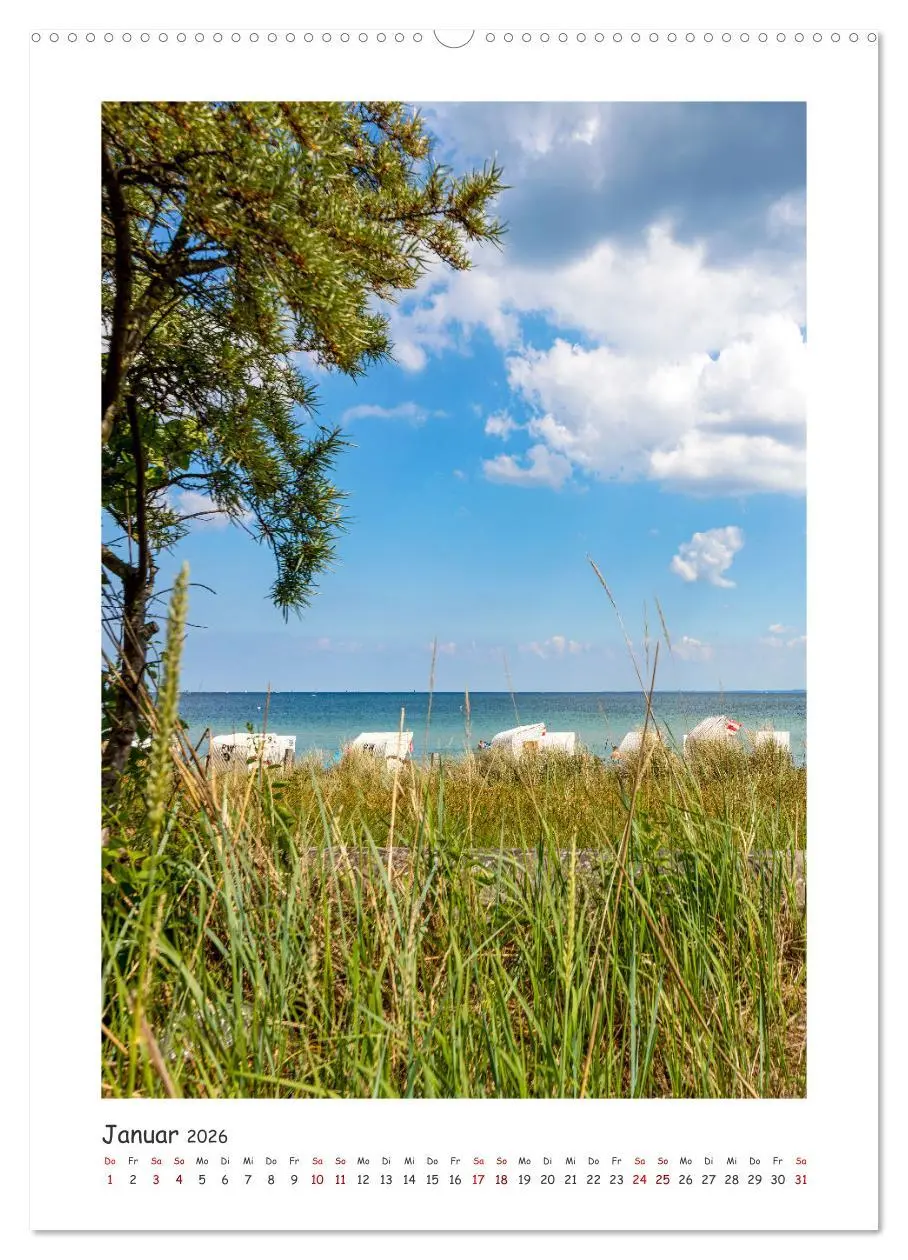 Bild: 9783516343373 | Lübecker Bucht Seebäder an der Ostsee (Wandkalender 2026 DIN A2...