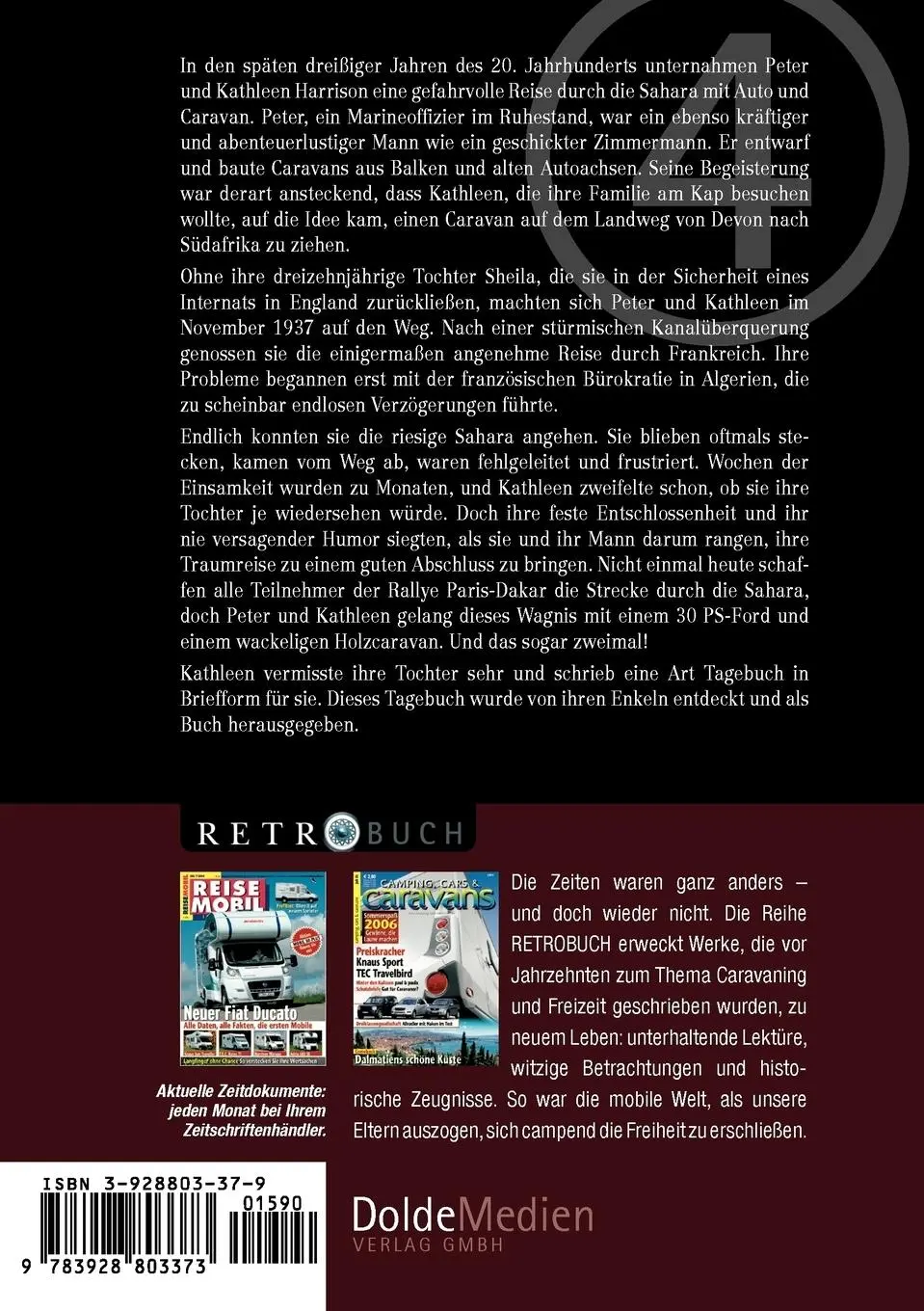 Rückseite: 9783928803373 | Abseits ausgetretener Pfade | Kathleen Harrison | Taschenbuch | 212 S.