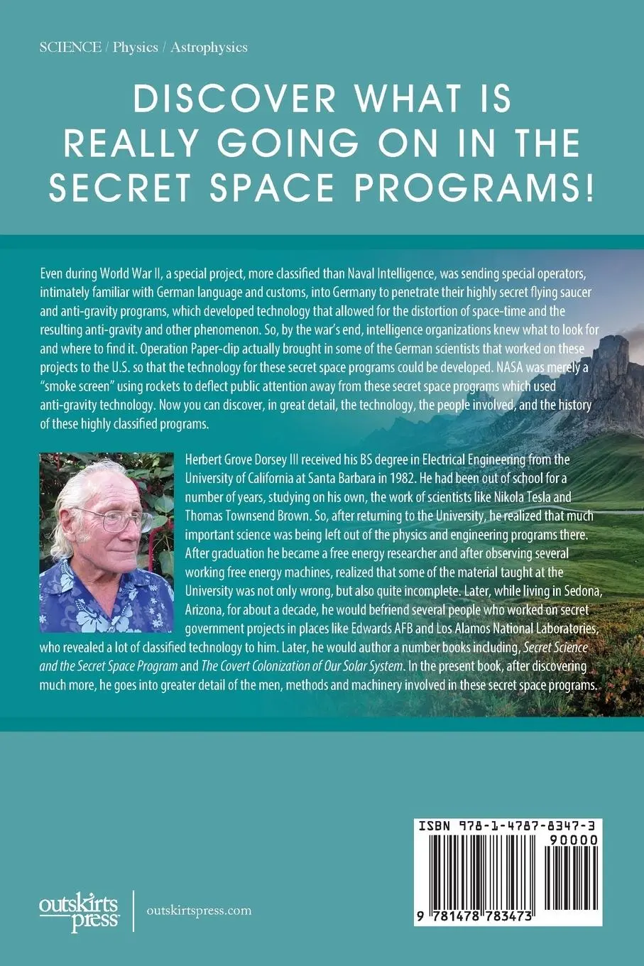 Rückseite: 9781478783473 | Inside the Secret Space Programs | Herbert Dorsey | Taschenbuch | 2017