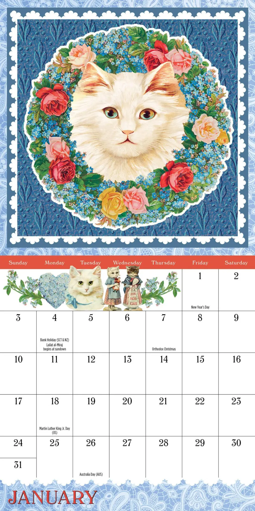 Bild: 9781523533473 | Cynthia Hart's Victoriana Cats Mini Wall Calendar 2027 | Hart (u. a.)