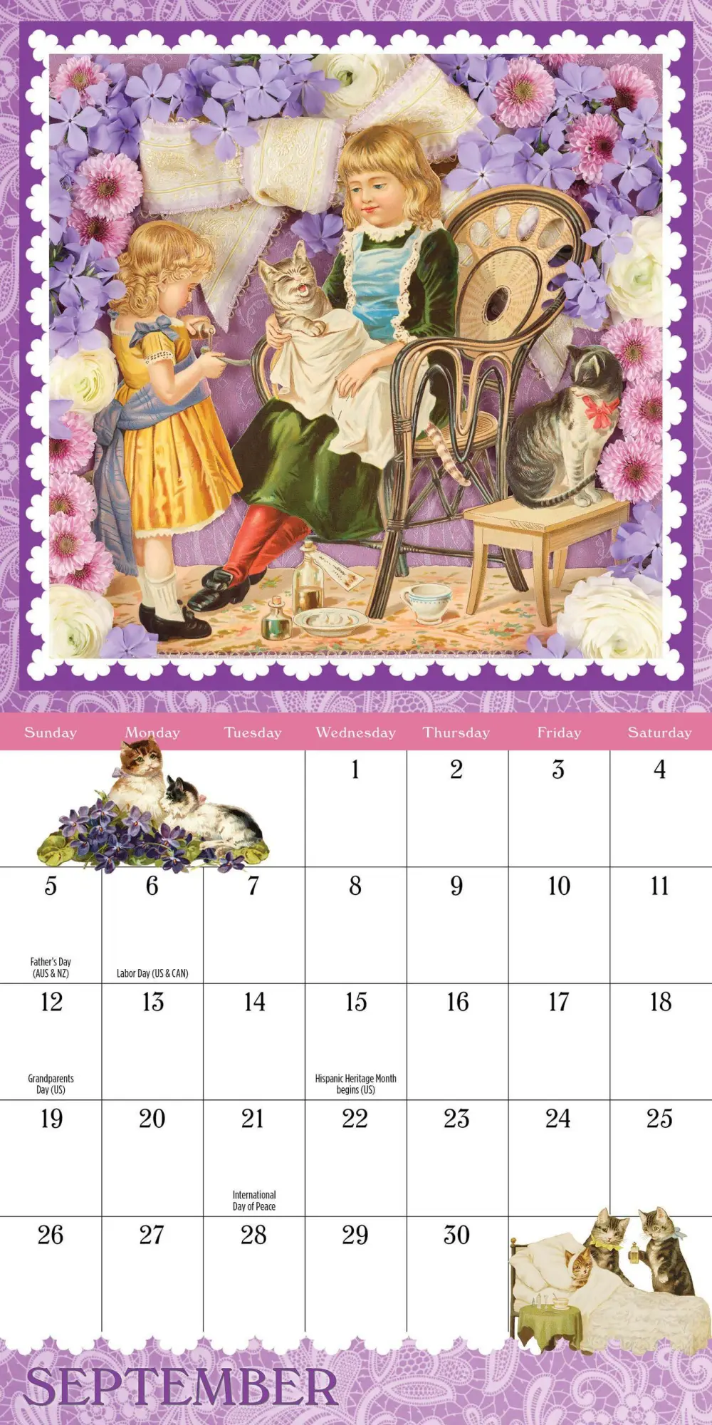 Bild: 9781523533473 | Cynthia Hart's Victoriana Cats Mini Wall Calendar 2027 | Hart (u. a.)