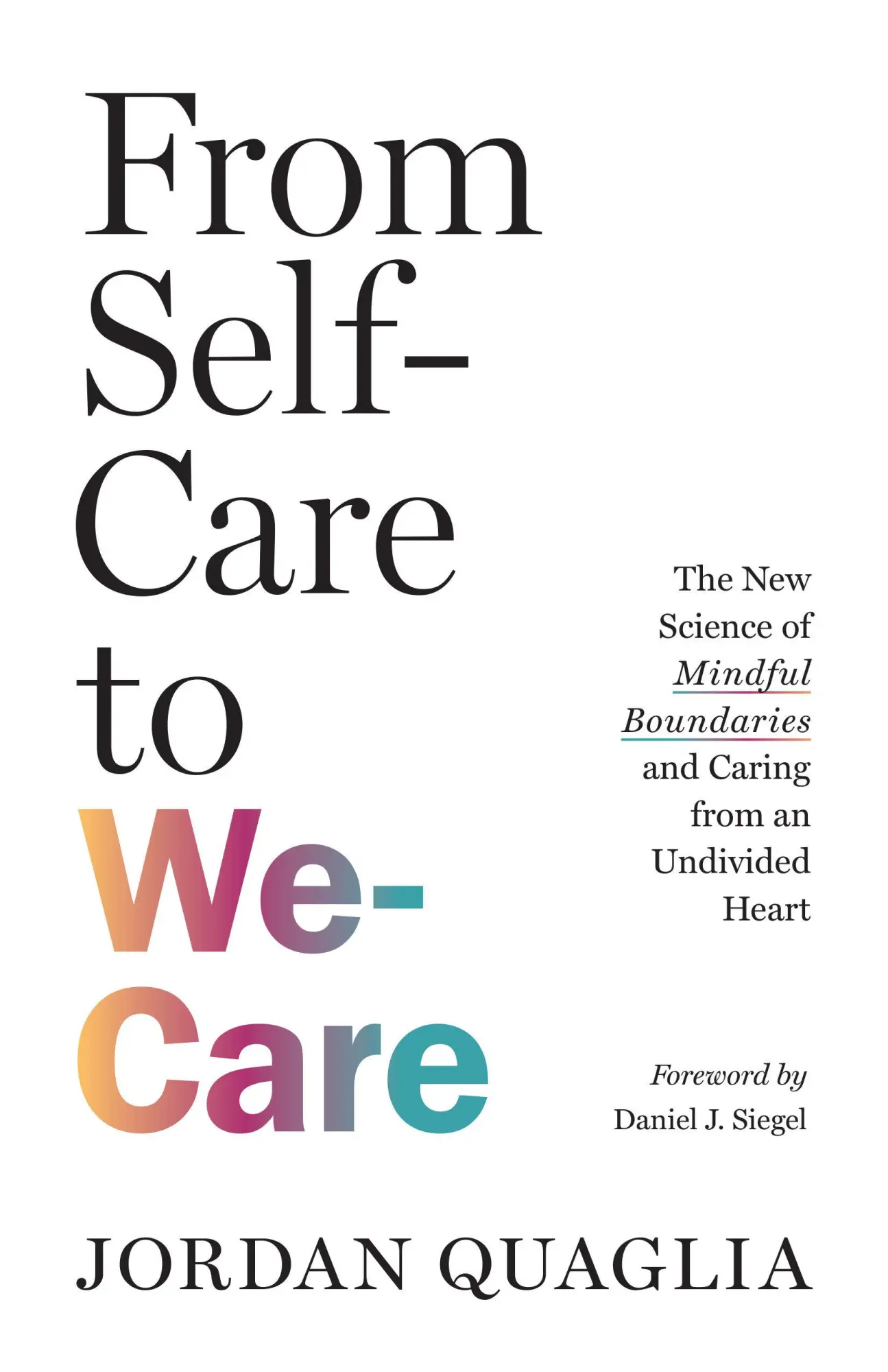 Cover: 9781645473473 | From Self-Care to We-Care | Jordan Quaglia | Taschenbuch | Englisch