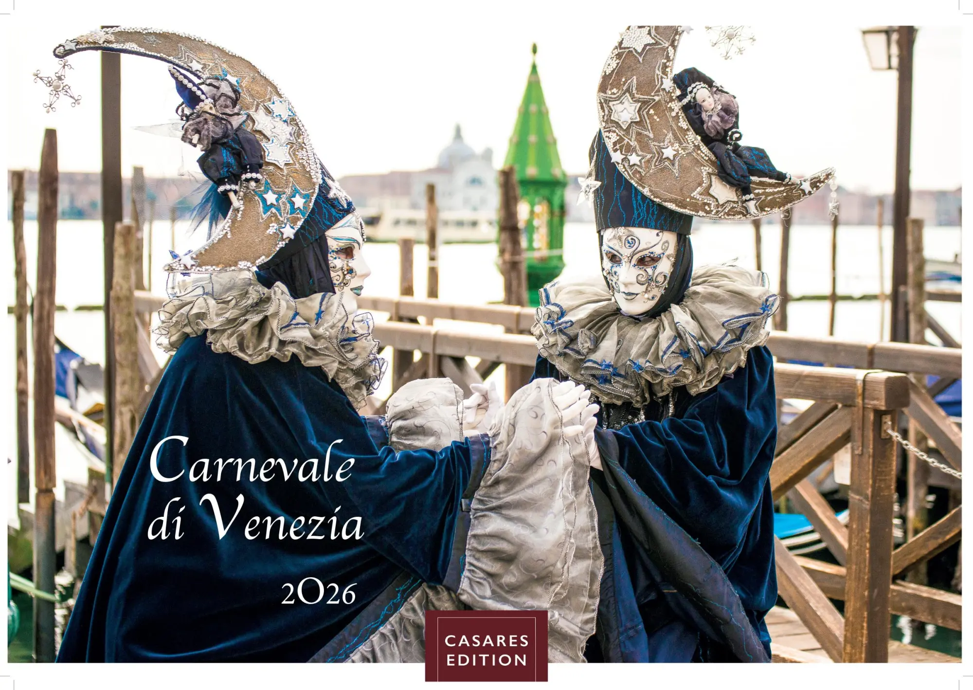 Cover: 9781835243473 | Venedig Karneval Kalender 2026 24x35 cm -Wandkalender mit...