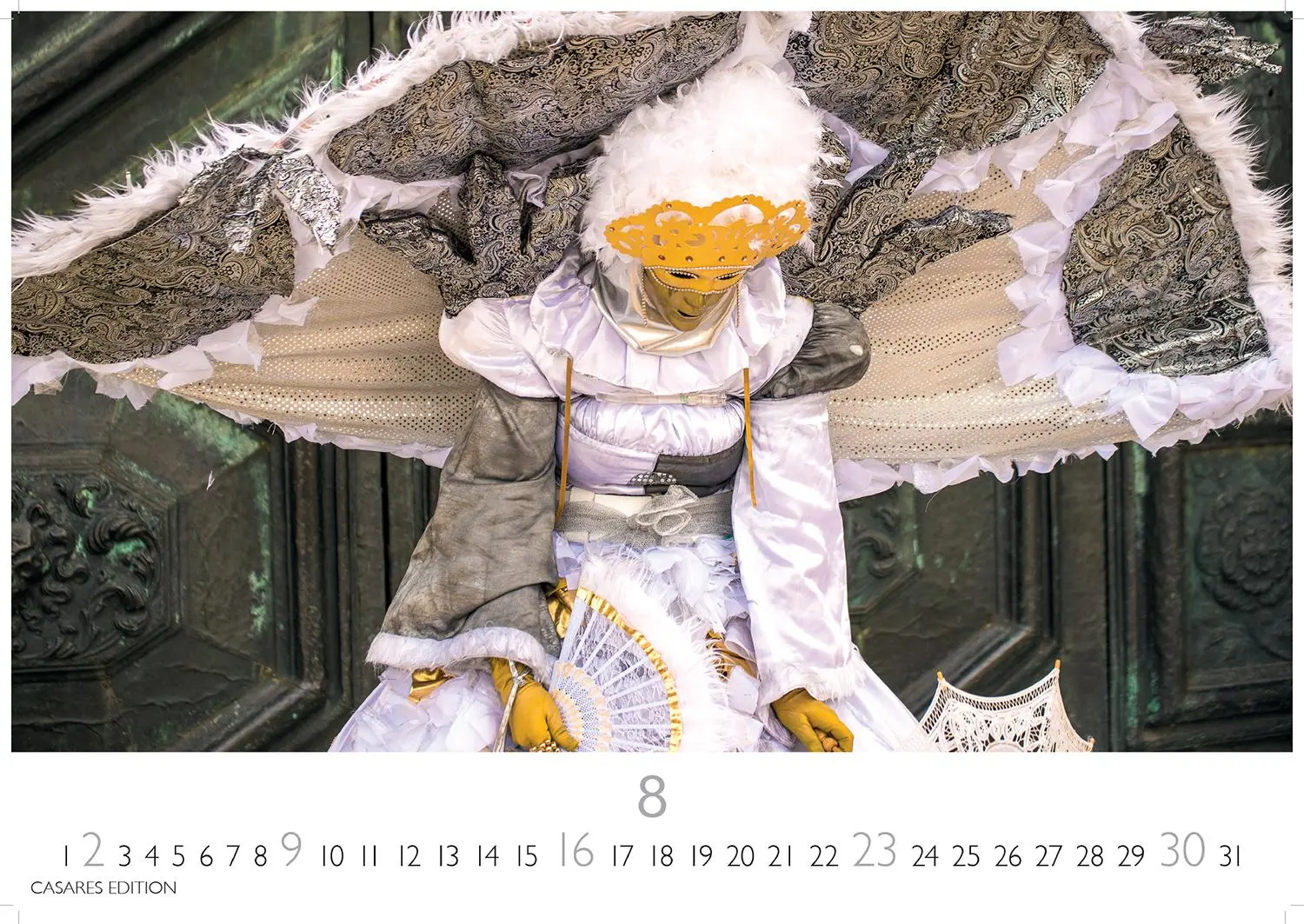Bild: 9781835243473 | Venedig Karneval Kalender 2026 24x35 cm -Wandkalender mit...
