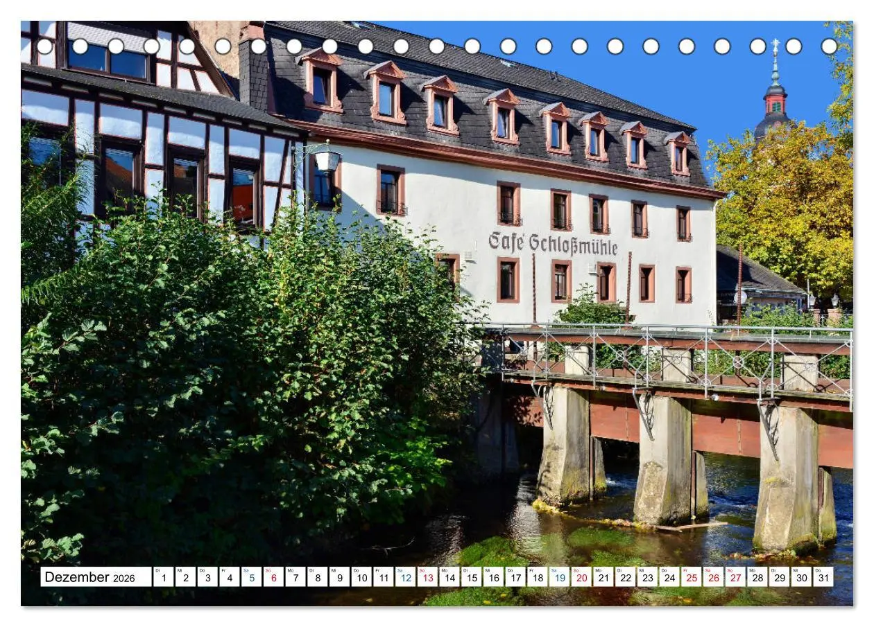 Bild: 9783457863473 | Erbach - Die Odenwälder Residenzstadt (Tischkalender 2026 DIN A5...