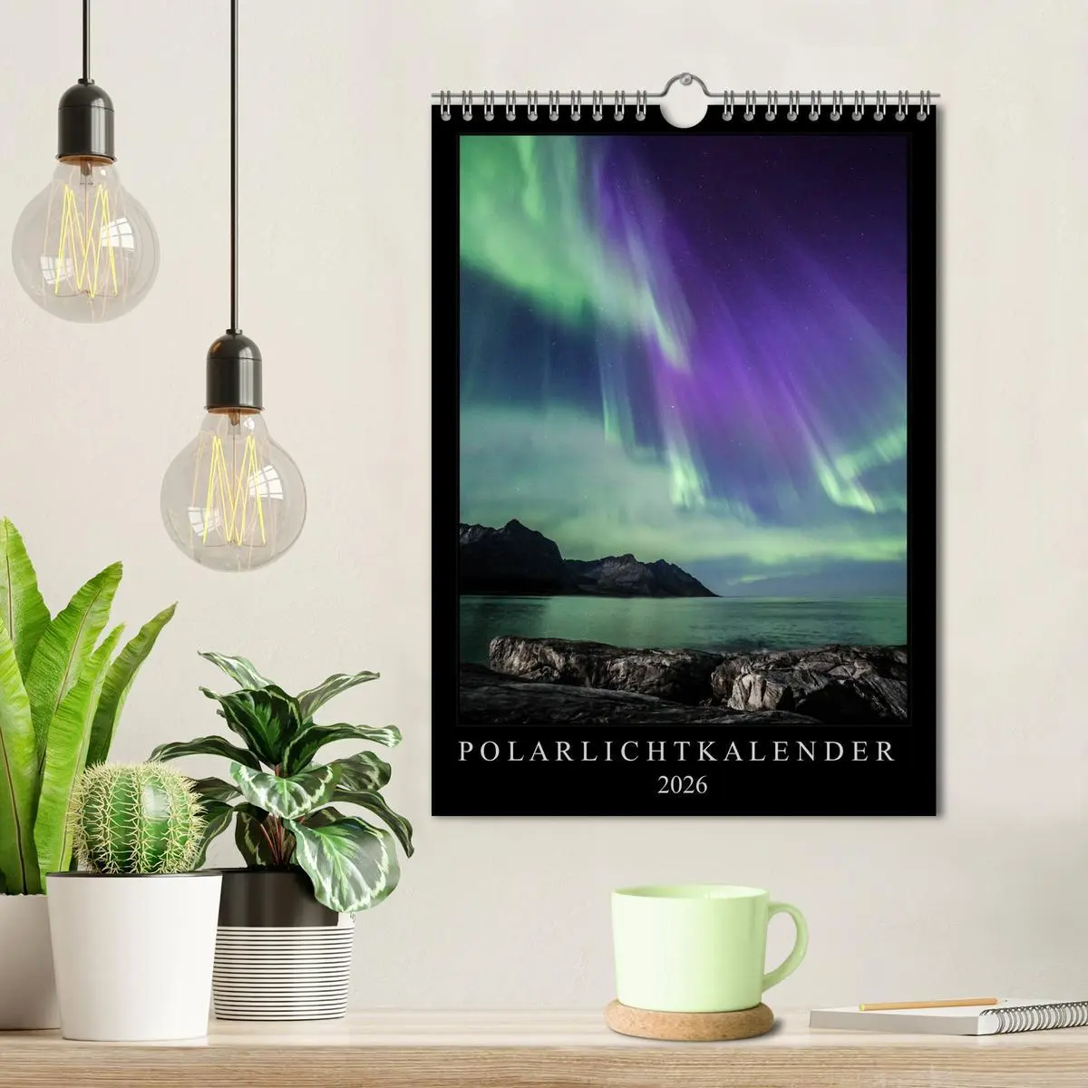 Bild: 9783516403473 | Polarlichtkalender (Wandkalender 2026 DIN A4 hoch), CALVENDO...