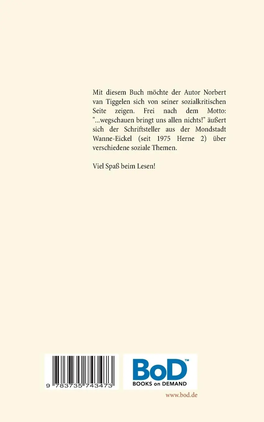 Rückseite: 9783735743473 | Nackte Tatsachen! | ... denn wegschauen bringt uns allen nichts!