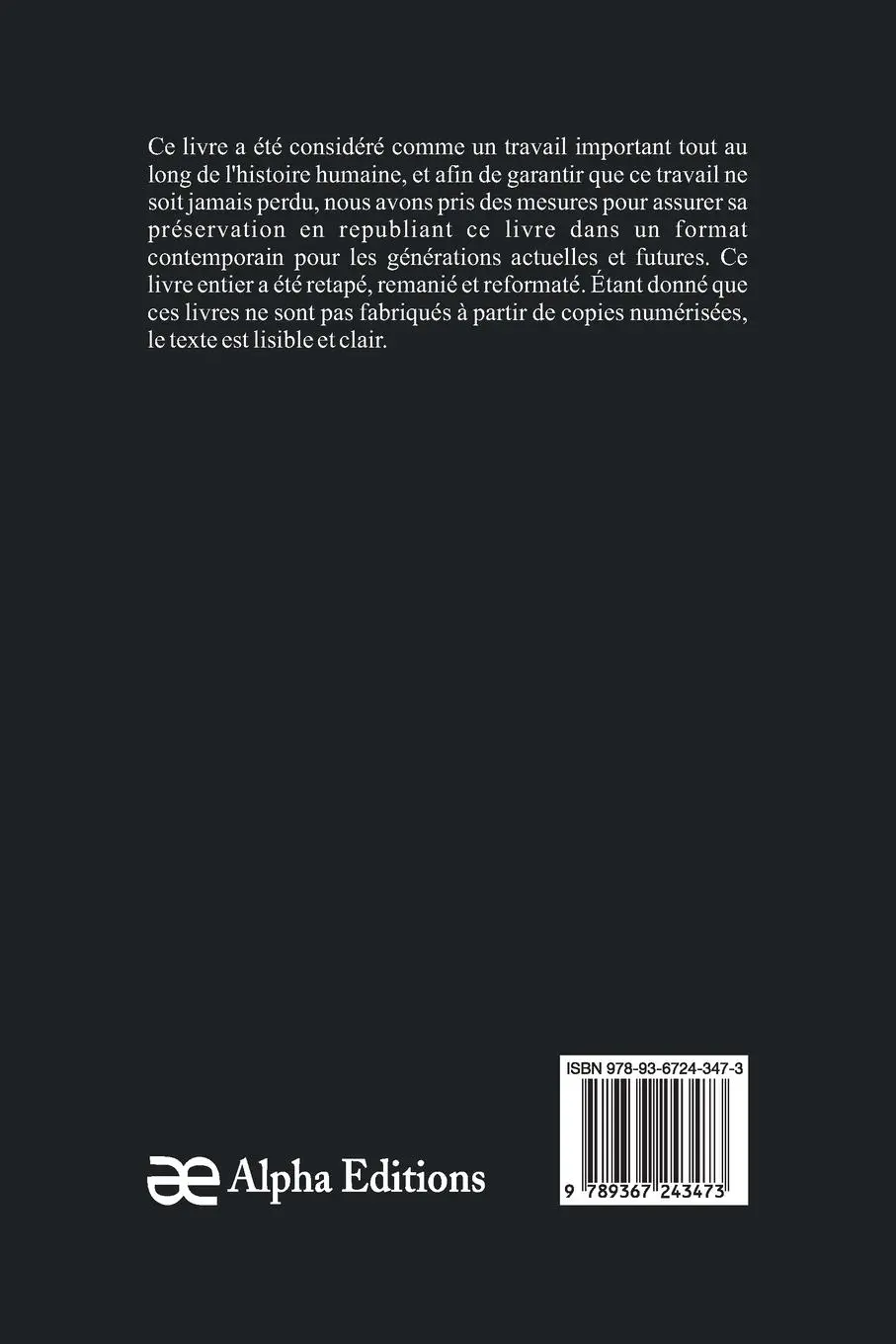 Rückseite: 9789367243473 | Les mystères de Paris, Tome I | Eugène Sue | Taschenbuch | Französisch