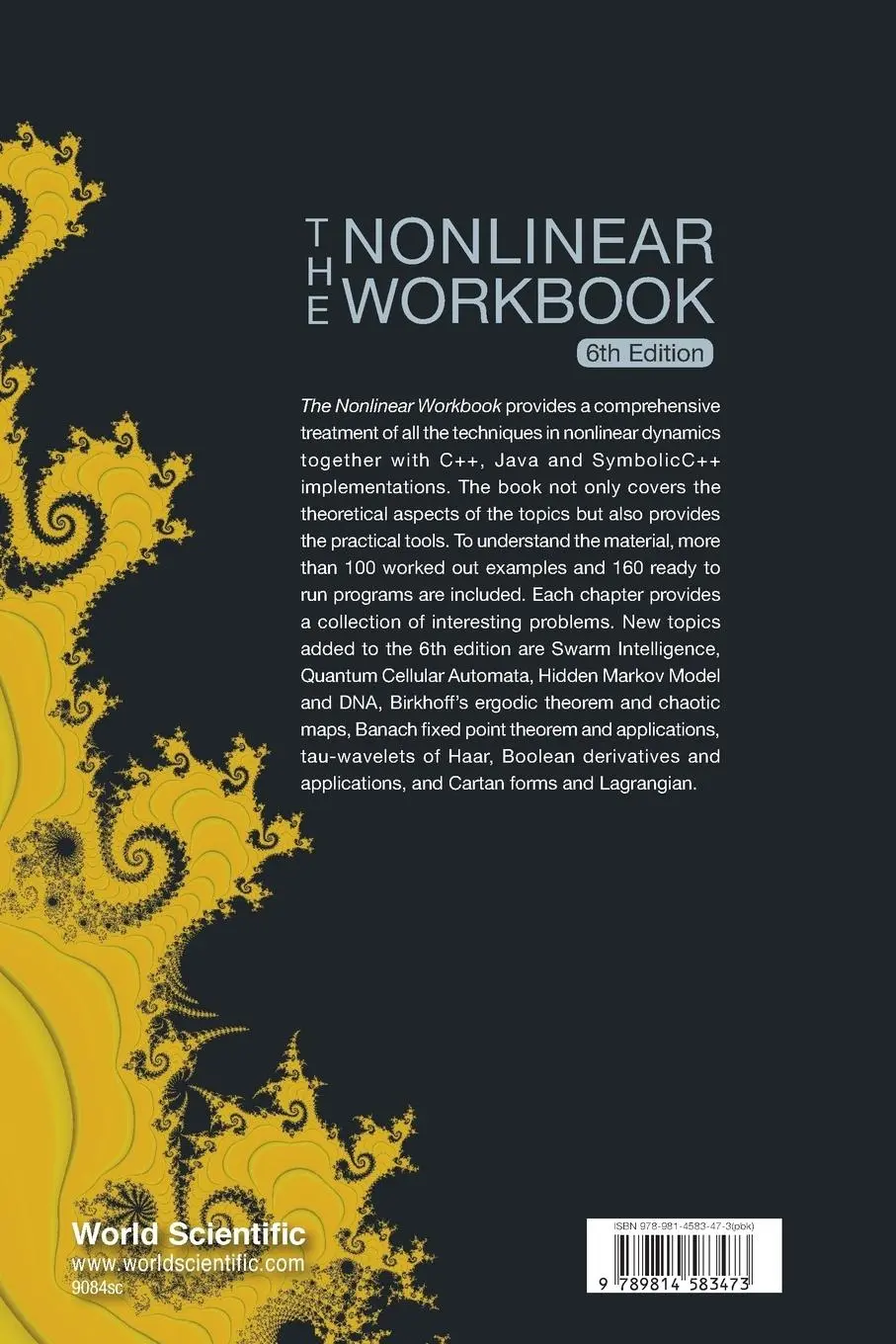 Rückseite: 9789814583473 | NONLINEAR WORKBOOK (6TH ED) | Willi-Hans Steeb | Taschenbuch | 2014