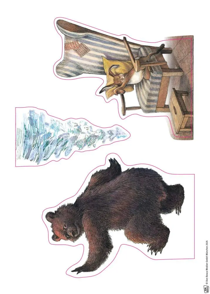 Bild: 4260694923573 | Es klopft bei Wanja in der Nacht. Erzählschienen-Figurenset | Michels
