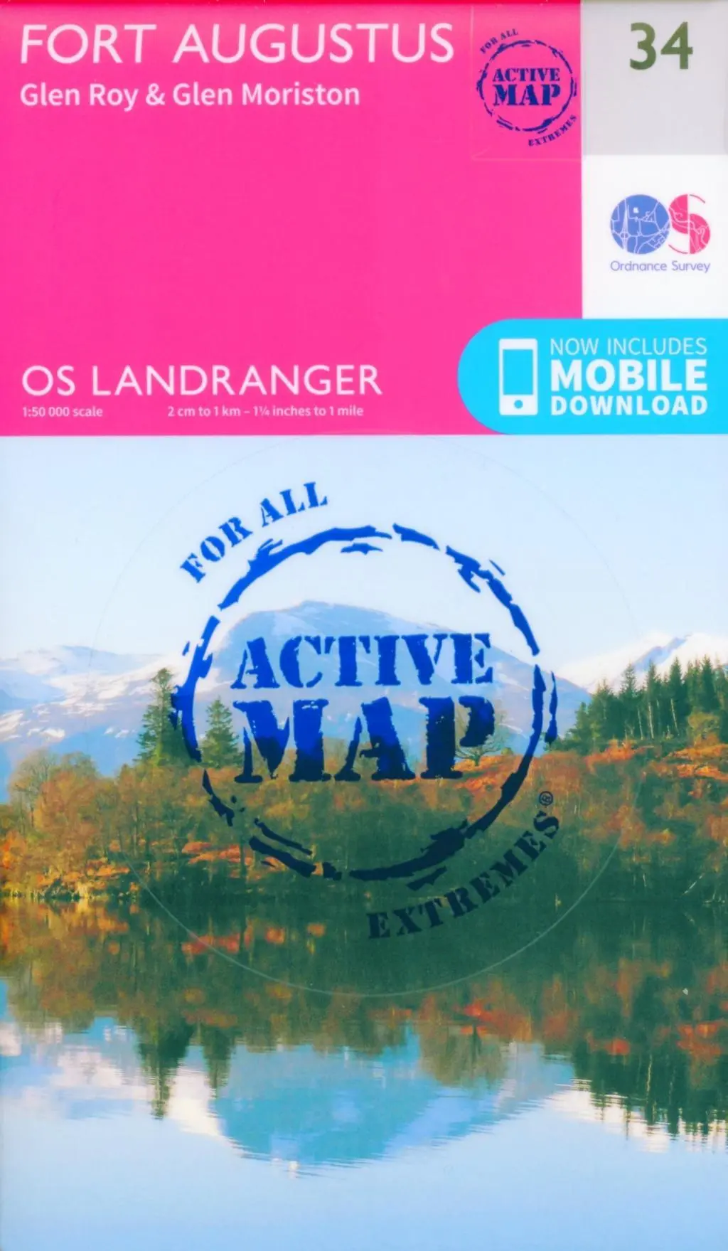 Cover: 9780319473573 | Fort Augustus, Glen Roy &amp; Glen Moriston | Ordnance Survey | Englisch