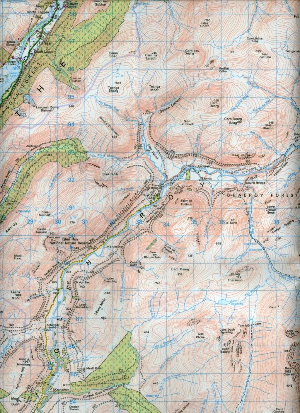 Bild: 9780319473573 | Fort Augustus, Glen Roy &amp; Glen Moriston | Ordnance Survey | Englisch