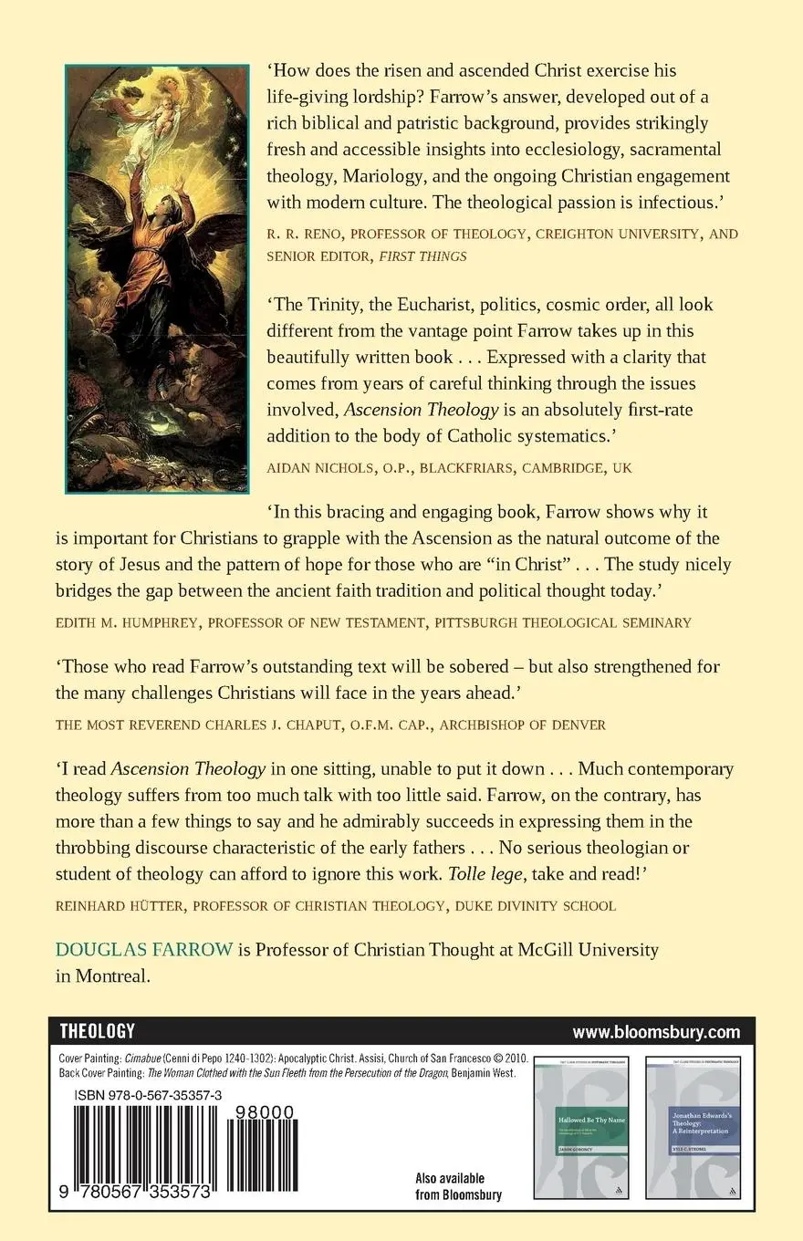 Rückseite: 9780567353573 | Ascension Theology | Douglas B. Farrow | Taschenbuch | Englisch | 2011