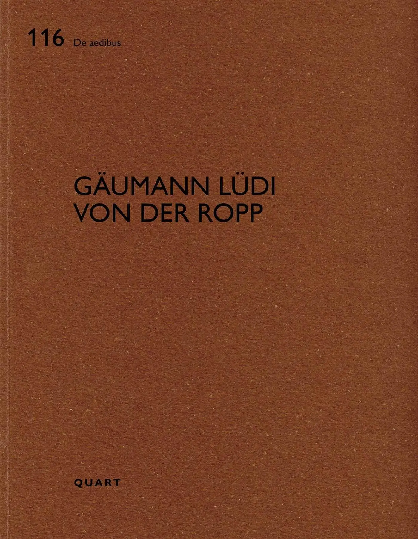 Wirz, Heinz: Gäumann Lüdi von der Ropp