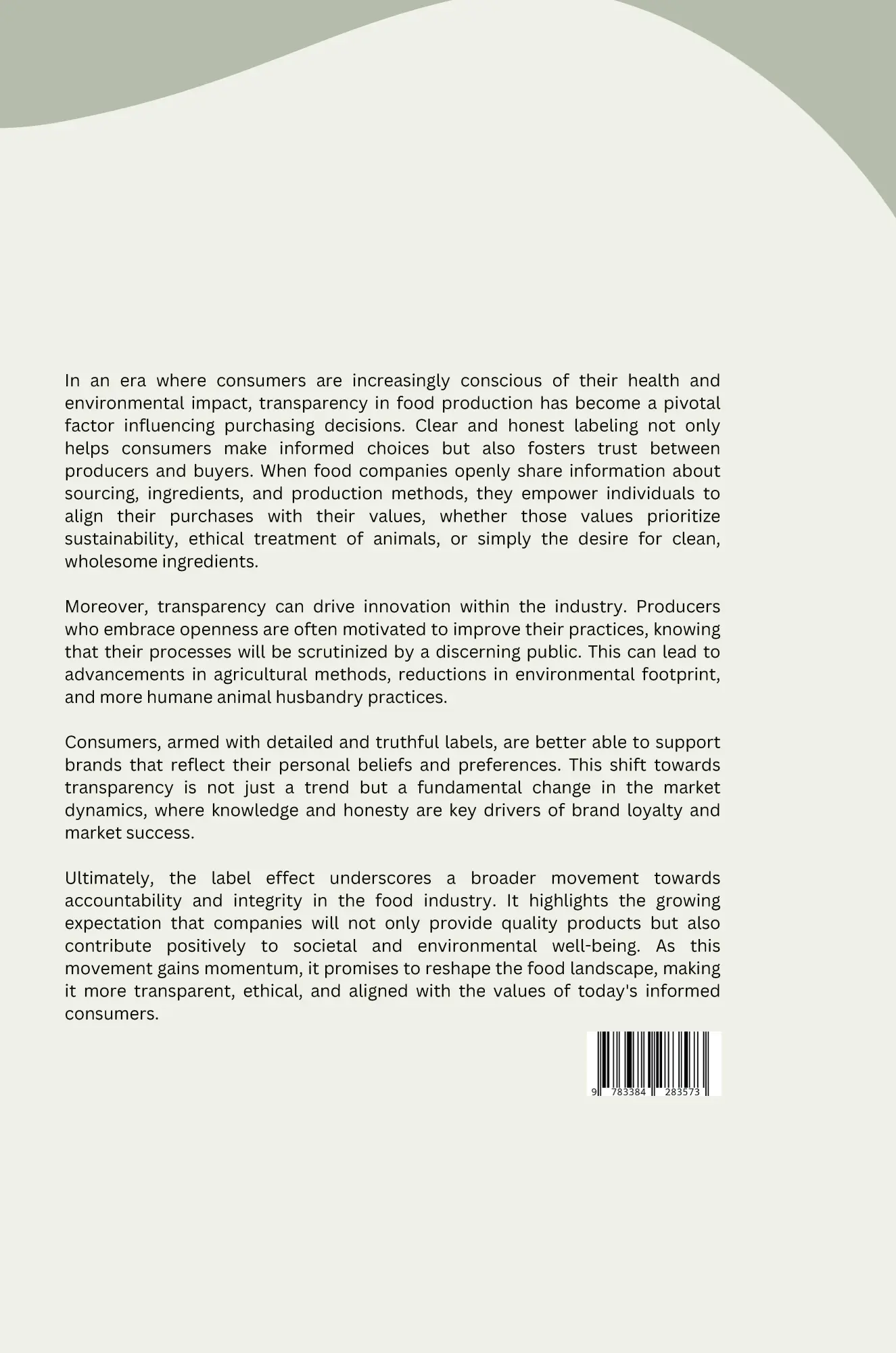 Rückseite: 9783384283573 | Animal Welfare, Environment, Safety: What Consumers Care About in...