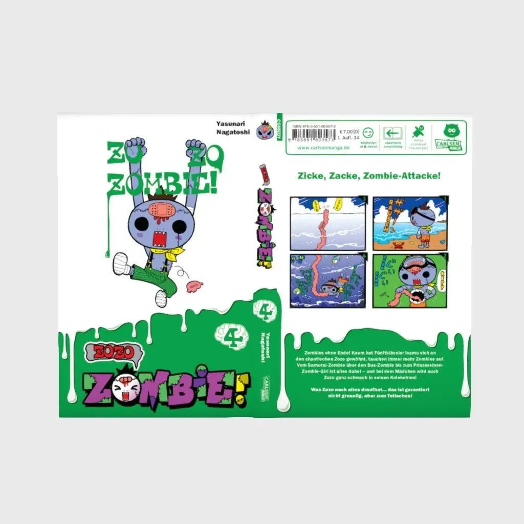 Bild: 9783551803573 | Zozo Zombie 4 | Yasunari Nagatoshi | Taschenbuch | Zozo Zombie | 2024