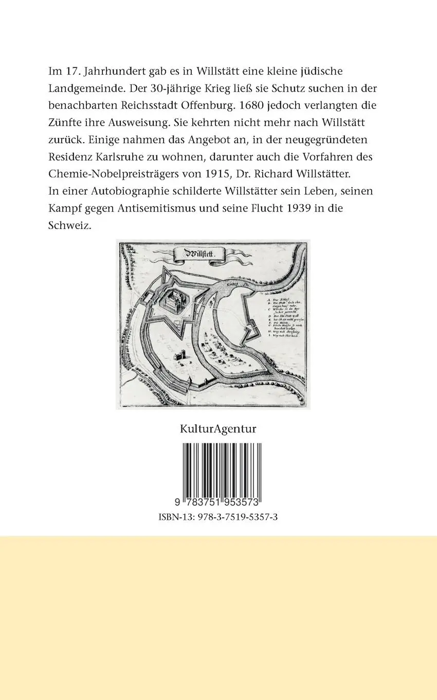 Rückseite: 9783751953573 | Geschichte der Juden von Willstätt im Hanauerland | Martin Ruch | Buch