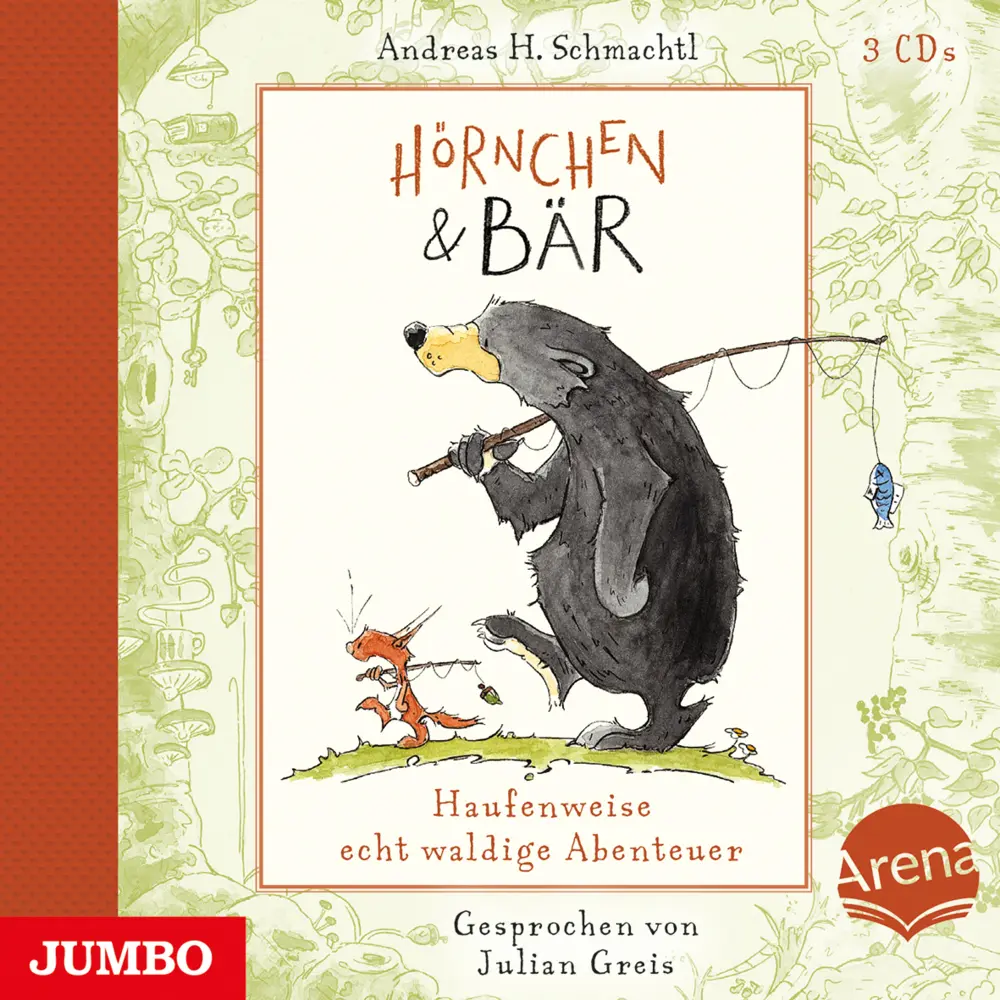 Cover: 9783833743573 | Hörnchen &amp; Bär. Haufenweise echt waldige Abenteuer | Band 1 | Audio-CD