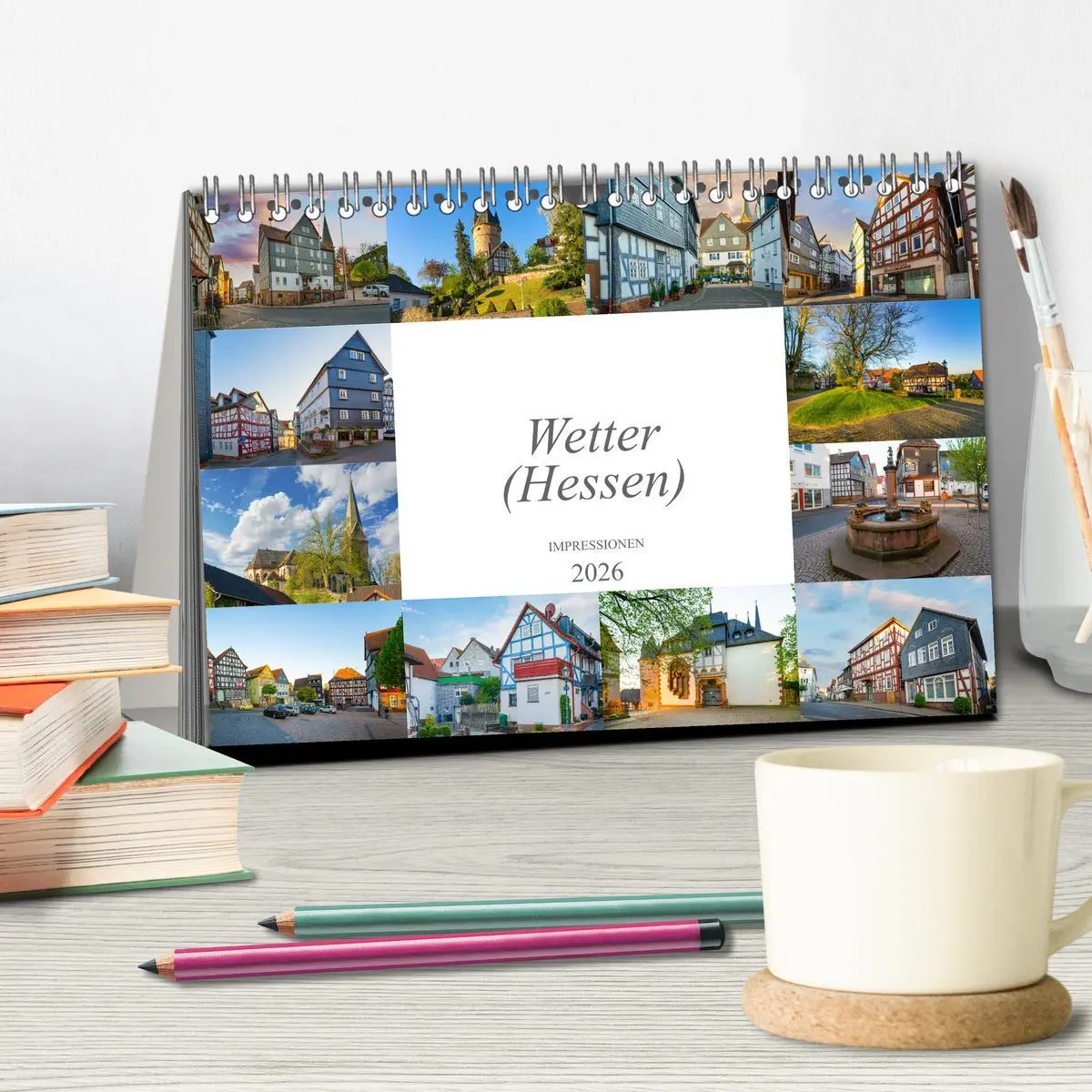 Bild: 9783457603673 | Wetter (Hessen) Impressionen (Tischkalender 2026 DIN A5 quer),...