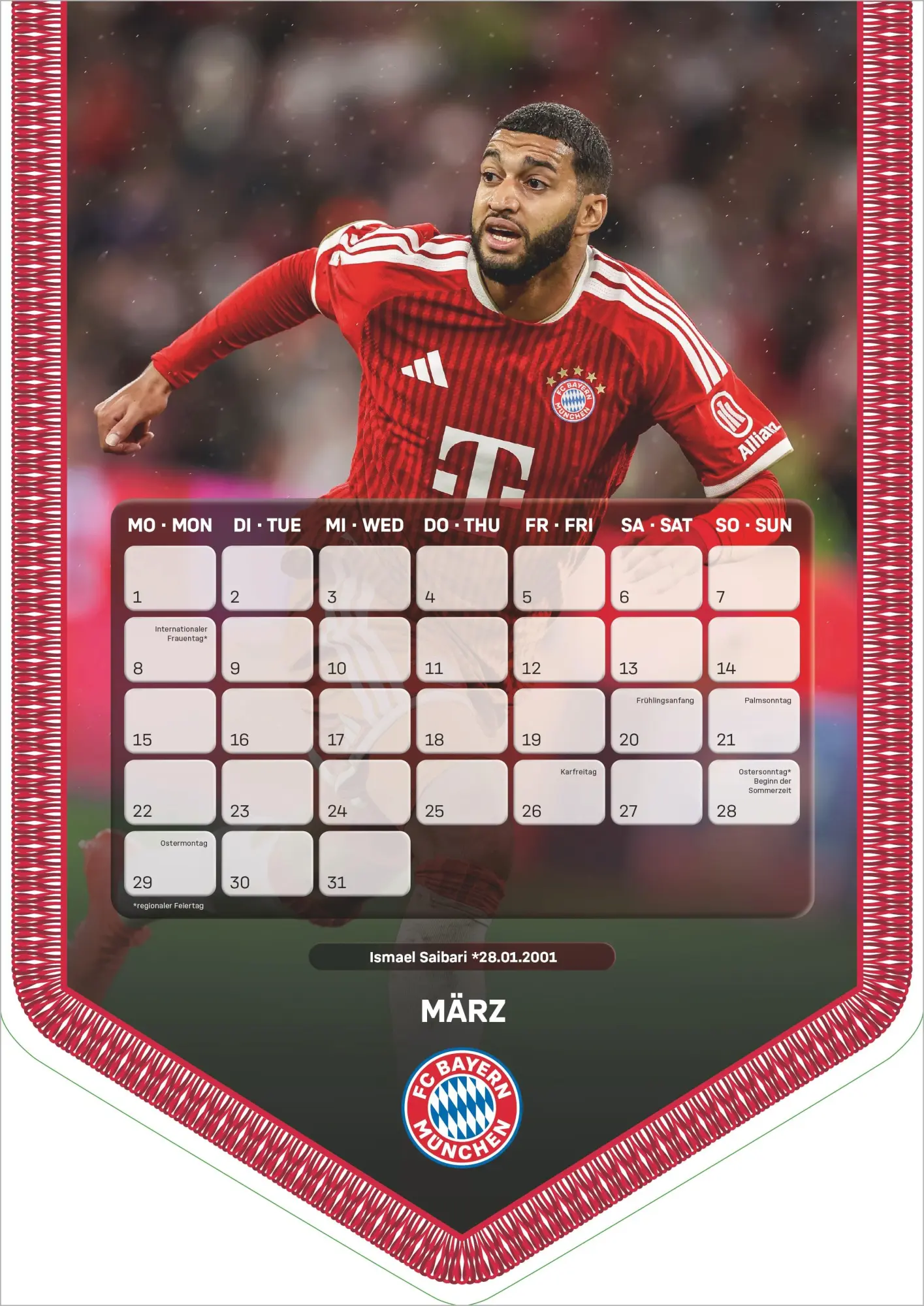 Bild: 4069095013773 | FC Bayern München 2027 | Neumann Verlage GmbH &amp; Co KG | Kalender