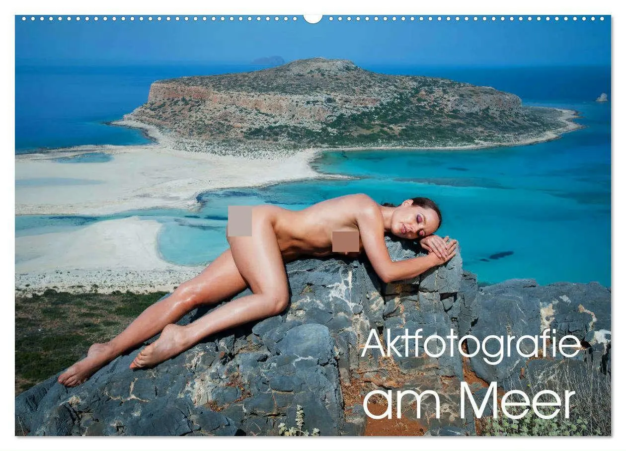 Cover: 9783435293773 | Aktfotografie am Meer (Wandkalender 2025 DIN A2 quer), CALVENDO...