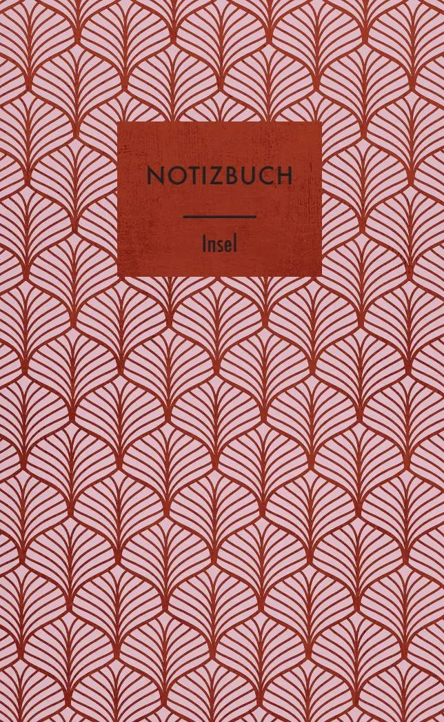 Cover: 9783458683773 | Notizbuch | Notizbuch | Insel Verlag | Notizbuch | 160 S. | Deutsch
