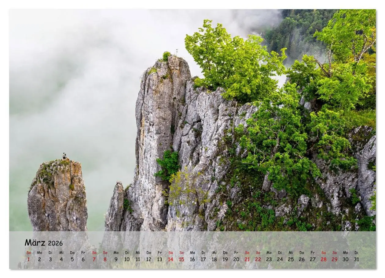 Bild: 9783516613773 | Im Donautal zwischen Beuron und Sigmaringen (Wandkalender 2026 DIN...