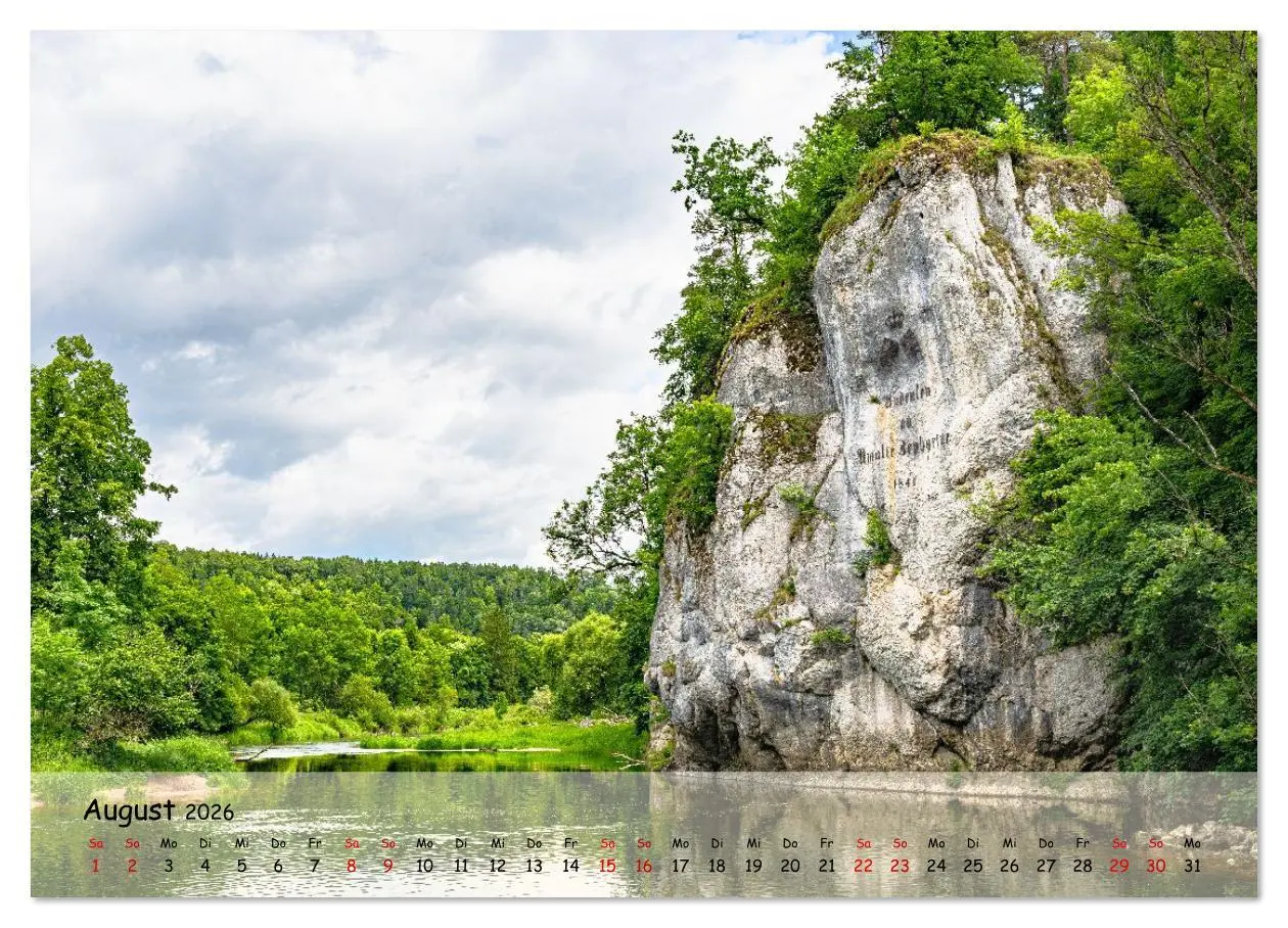 Bild: 9783516613773 | Im Donautal zwischen Beuron und Sigmaringen (Wandkalender 2026 DIN...