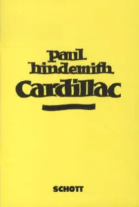 Cover: 9783795733773 | Cardillac | Paul Hindemith | Broschüre | 36 S. | Deutsch