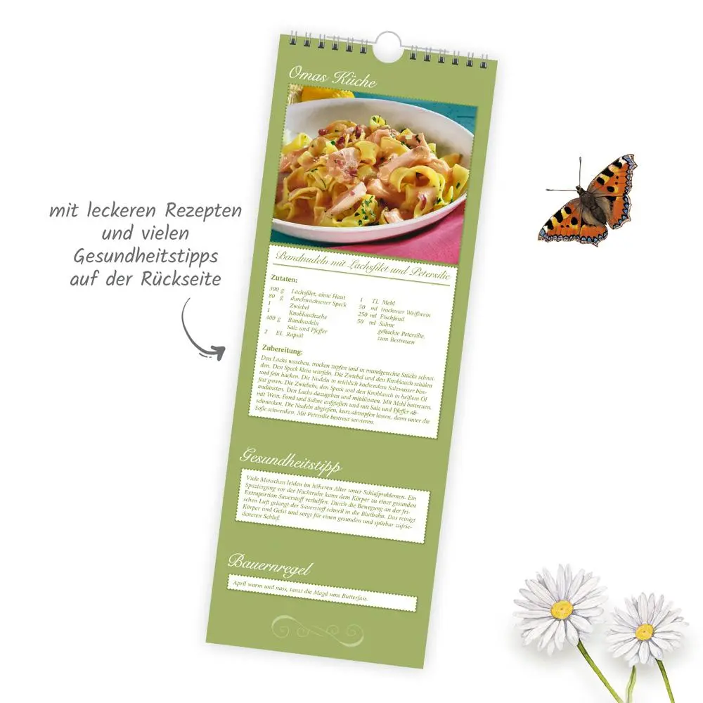 Bild: 9783988023773 | Trötsch Maxi-Streifenkalender Omas Kalender 2026 | Wandkalender | KG