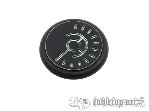 Cover: 704270723873 | Crystal Tech Bases BLANK - 50mm Round Lip 4 | Tabletop-Art